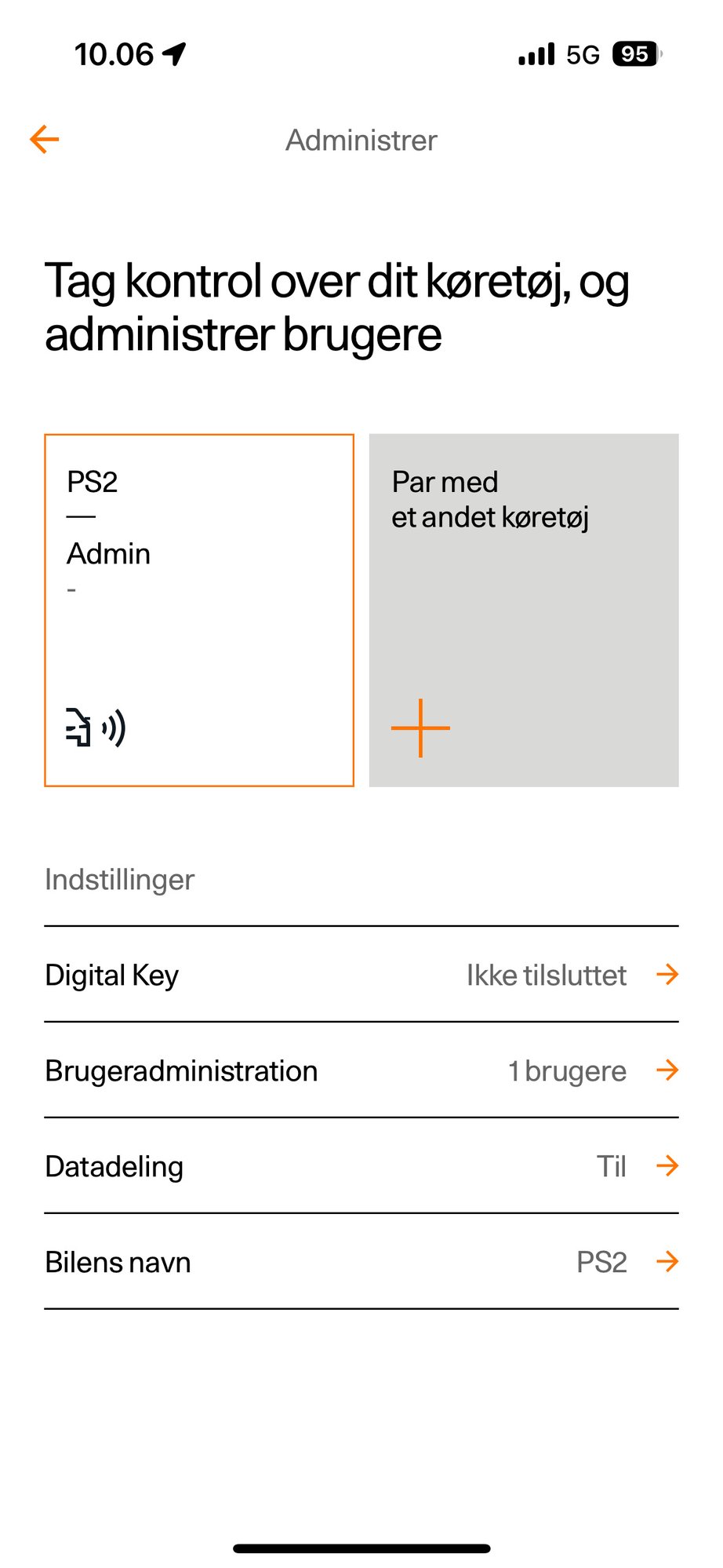 Frakobling af digital nøgle 3 Frakobling af digital nøgle 3